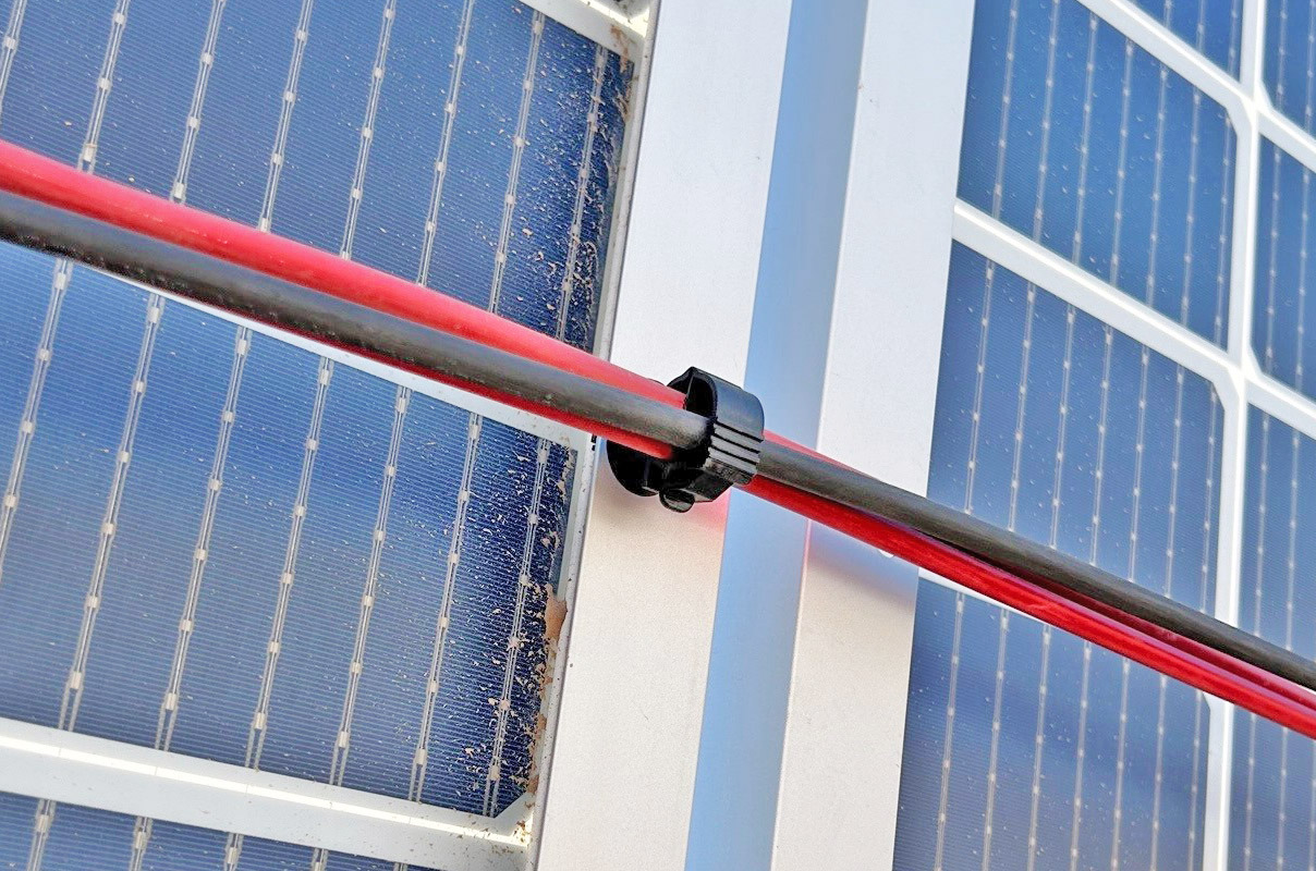 Nextracker and Bifacial Wire Management Solutions